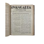 Czasopismo AWANGARDA miesięcznik młodych , zestaw 3 roczników [1930,1932,1933], BARDZO RZADKIE