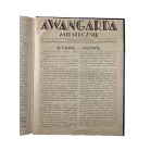 Czasopismo AWANGARDA miesięcznik młodych , zestaw 3 roczników [1930,1932,1933], BARDZO RZADKIE