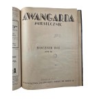 Czasopismo AWANGARDA miesięcznik młodych , zestaw 3 roczników [1930,1932,1933], BARDZO RZADKIE