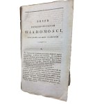 KRASICKI Ignacy - Works of Ignacy Krasicki , first complete edition, volume XI, Warsaw 1830