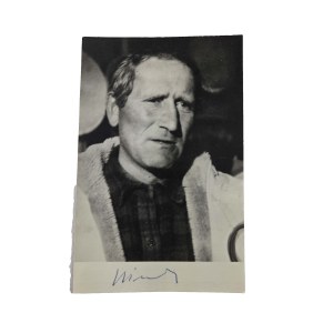 Jan Himilsbach [1931-1988] autograph photo