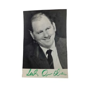 Lech Ordon [1928-2017] autograph photo