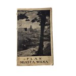 Plan of the city of Vilnius published by J. Zawadzki printing house and bookstore, Vilnius 1937, scale 1:12.500