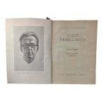 CZAPSKI Józef - Józef Pankiewicz life and work, statements about art, Warsaw 1938