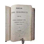 MICKIEWICZ Adam - Poems , volumes I-II, Edition by A. Jełowicki and Company, Paris 1838, RARE