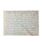 JASTRUN Mieczyslaw - handwritten correspondence with autograph , postcard dated 18.V.1975