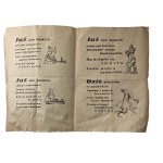 3x YES Propaganda leaflet of the rigged People