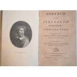 TASSO Torquato, Goffred or Jerusalem Liberated, translated by Piotr Kochanowski, Wroclaw 1820, with the author