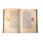 BANACH Andrzej, On illustration, Society of Book Lovers, Krakow 1950, layout. Adam Młodzianowski, very good condition