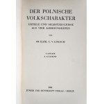 LOESCH Karl, Der polnische Volkscharakter, Berlin 1941, propaganda publication, (The character of the Polish nation).