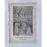Miraculous Image of the Virgin Mary in Stara Wieś - Stara Wieś, Krakow 1911, lace, good condition.