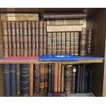 MICKIEWICZ Adam, Pisma, (XI volumes), complete edition (vols. III-V, VII-XI) and new complete edition (vols. I, II, VI) , Paris 1860-1861, including the first complete edition of Dziady, half-leather