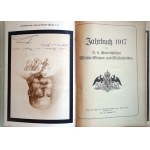 JAHRBUCH 1917 des K. k. österreichischen Militär-Witwen- und Waisenfonds, Vienna 1917 Yearbook of the Imperial and Royal Austrian Military Widows and Orphans Fund