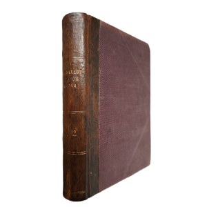 LANGE Antoni, Translations from foreign poets part I and II, JERZY WEINBERG of Lodz - handwritten letter and provenance sticker, stamp Antoni Pulawski Końskie, Warsaw 1899, half leather