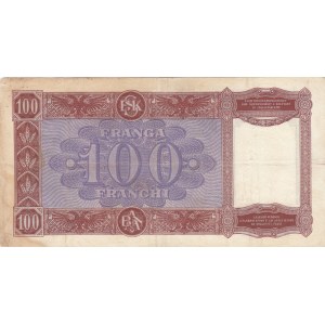 Albania, 100 Franga, 1940, FINE, p8