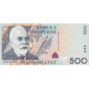 Albania, 500 Leke, 2007, UNC, p72