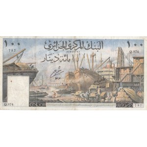 Algeria, 100 Francs, 1964, XF (-), p125