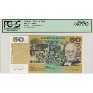 Australia, 50 Dollars, 1985, UNC, p47e
