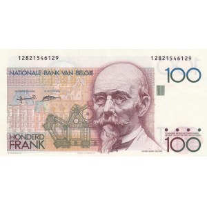 Belgium, 100 Francs, 1982-94, UNC, p142a