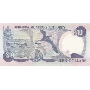 Bermuda, 10 Dollars, 1999, UNC, p42d (very low number)