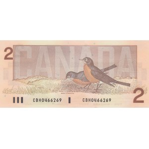 Canada, 2 Dollars, 1986, UNC, p94b