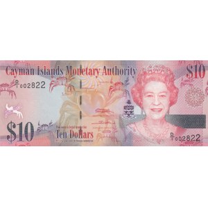 Cayman Islands, 10 Dollars, 2010, UNC, p40a