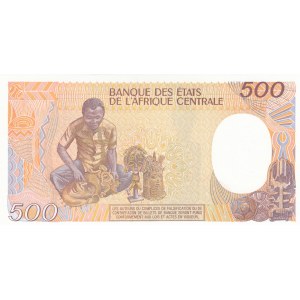 Central African Republic, 500 Francs, 1987, UNC, p14c