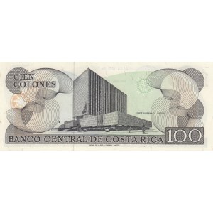 Costarica, 100 Colones, 1987, UNC, p248b
