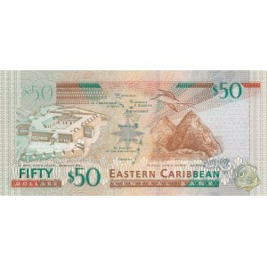 East Caribbean States, 50 Dollars, 1994, UNC, p34v