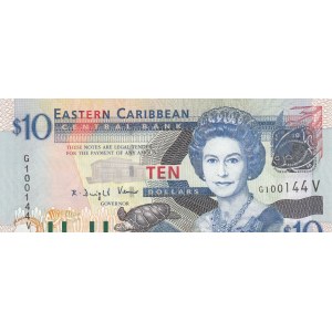 East Caribbean States, 10 Dollars, 2003, UNC, p43v