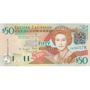East Caribbean States, 50 Dollars, 2003, UNC, p45k