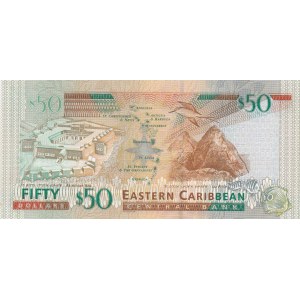 East Caribbean States, 50 Dollars, 2003, UNC, p45k