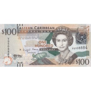 East Caribbean States, 100 Dollars, 2012, UNC, p55a