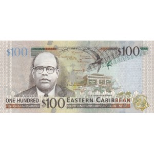 East Caribbean States, 100 Dollars, 2012, UNC, p55a