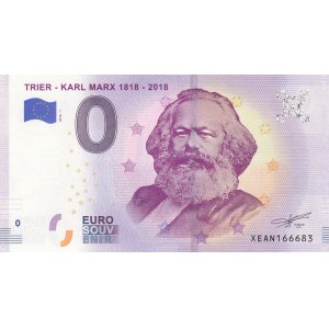Fantasy banknotes, 0 Euro, 2018, UNC