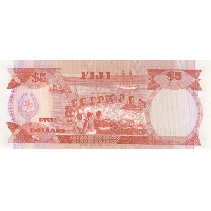 Fiji, 5 Dollars, 1989, UNC, p91a