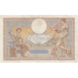 France, 100 Francs, 1934, VF (-), p78e