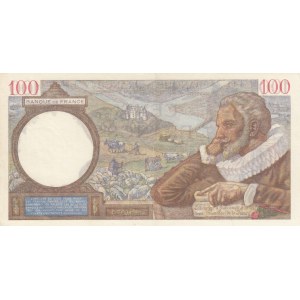 France, 100 Francs, 1939, AUNC, p94