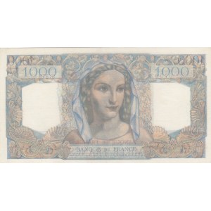 France, 1000 Francs, 1948, AUNC, p130a