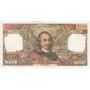 France, 100 Francs, 1976, VF (-), p149f