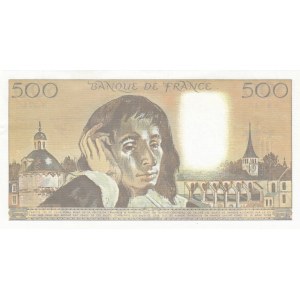 France, 500 Francs, 1988, UNC, p156g