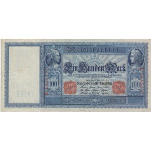 Germany, 100 Mark, 1910, XF (-), p38