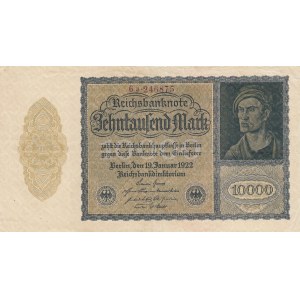 Germany, 10.000 Mark, 1922, VF (+), p71