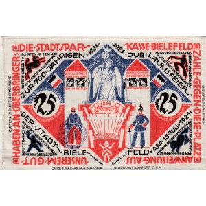 Germany, Notgeld, 25 Mark, 1921, UNC