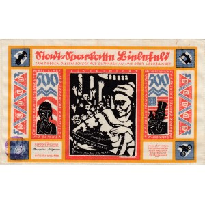 Germany, Notgeld, 500 Mark, 1923, UNC