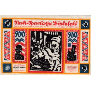 Germany, Notgeld, 500 Mark, 1922, UNC