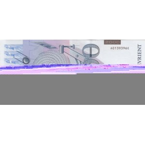 Germany, 2000 Euro, 2002, AUNC, Giesecke & Devrient, TEST NOTE