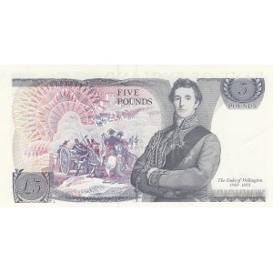 Great Britain, 5 Pounds, 1988-91, XF, p378f