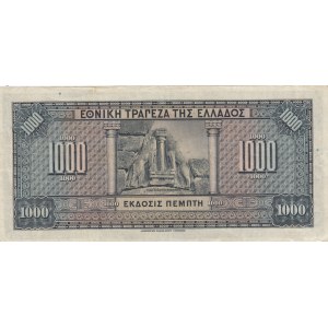 Greece, 1000 Drachmai, 1926, XF, p100b