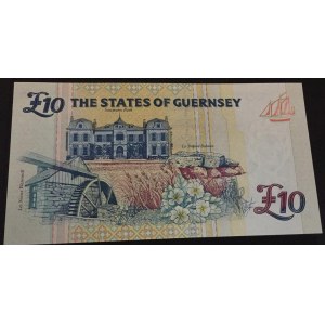 Guernsey, 10 Pounds, 2015, UNC, p-UNL